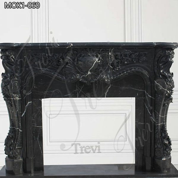 marble fireplaces mantels-Trevi Sculpture