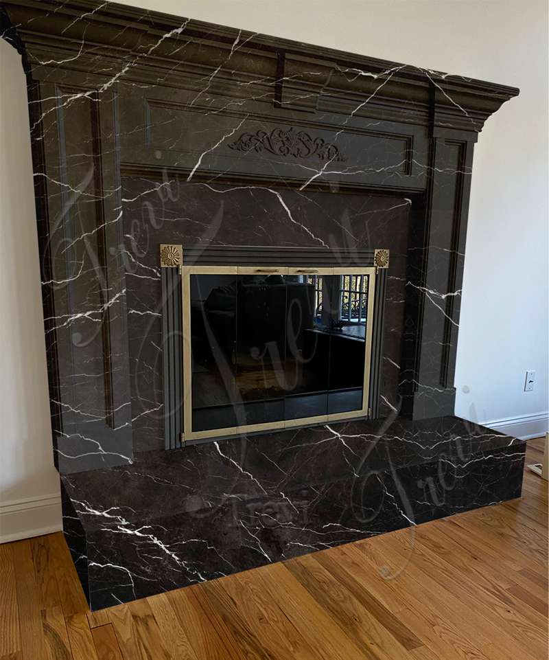 marble fireplaces surround-Trevi Sculpture