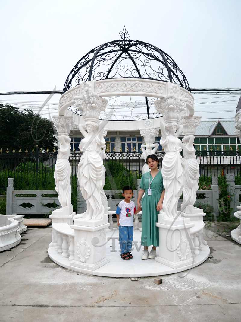 marble gazebo for wedding-Trevi Sculpture