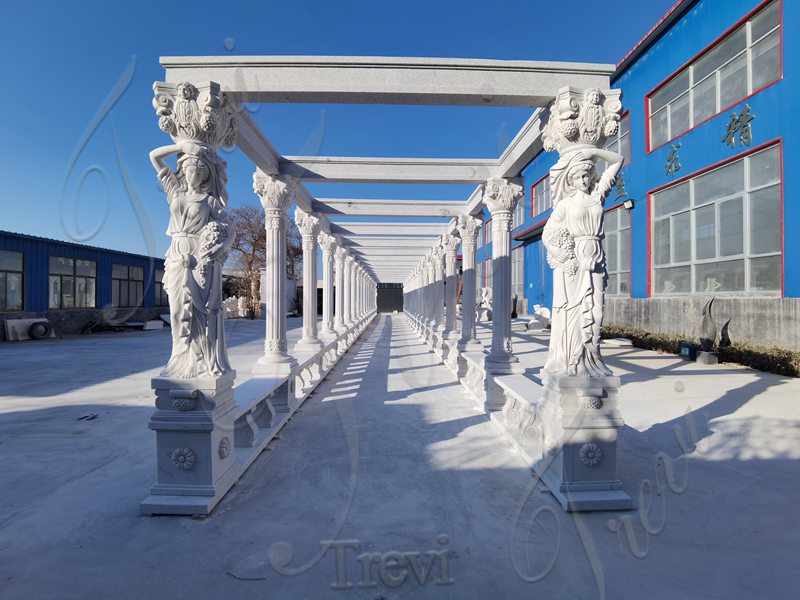 marble gazebo outdoor-Trevi Sculpture