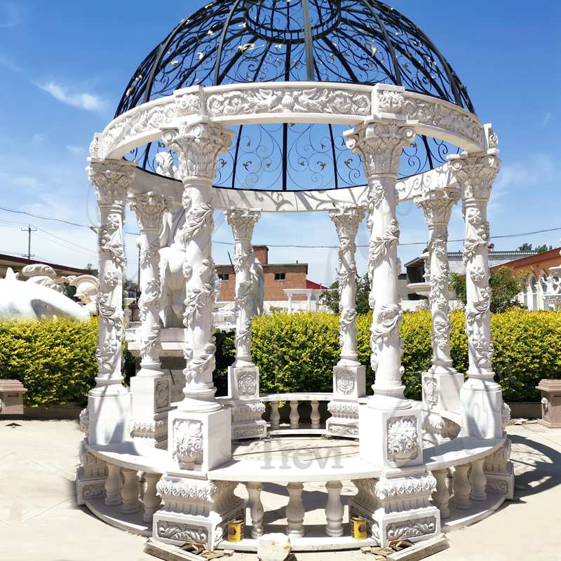 outdoor gazebo wedding decorations-Trevi Sculpture