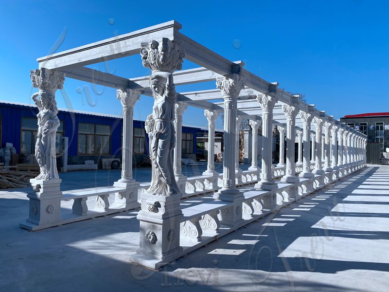 roman marble gazebo-Trevi Sculpture