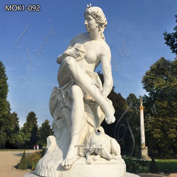 Beautiful Marble Artemis Garden Statue Replica Supplier MOK1-092