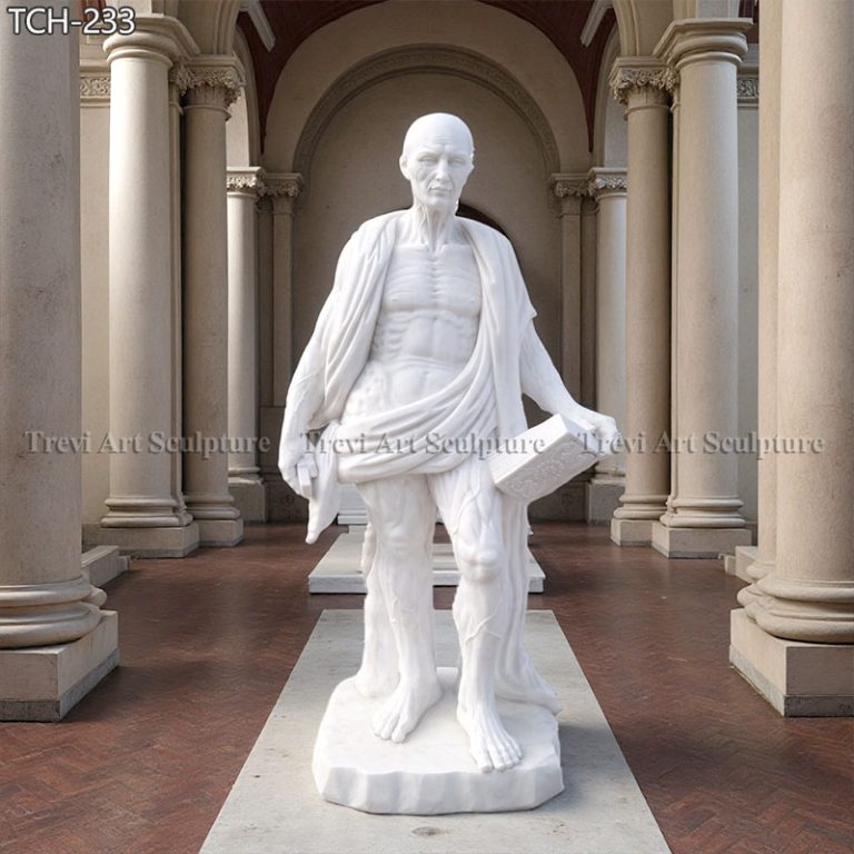 marble st bartholomew statue for church