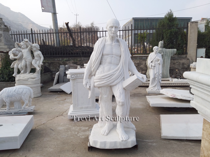 marble st bartholomew statue replica