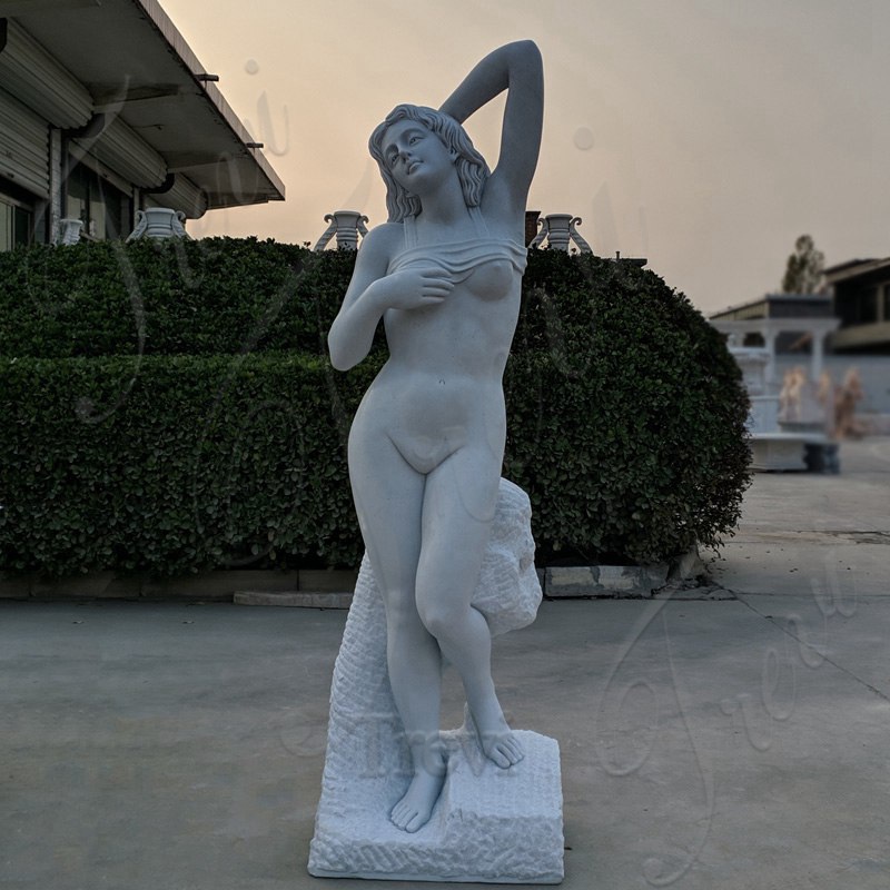 charming nude woman statue