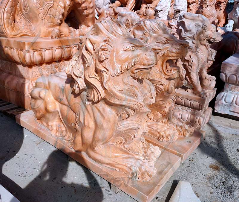 imperial garden lions-Trevi Sculpture