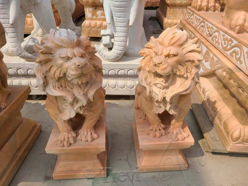imperial garden lions sculpture-Trevi Sculpture