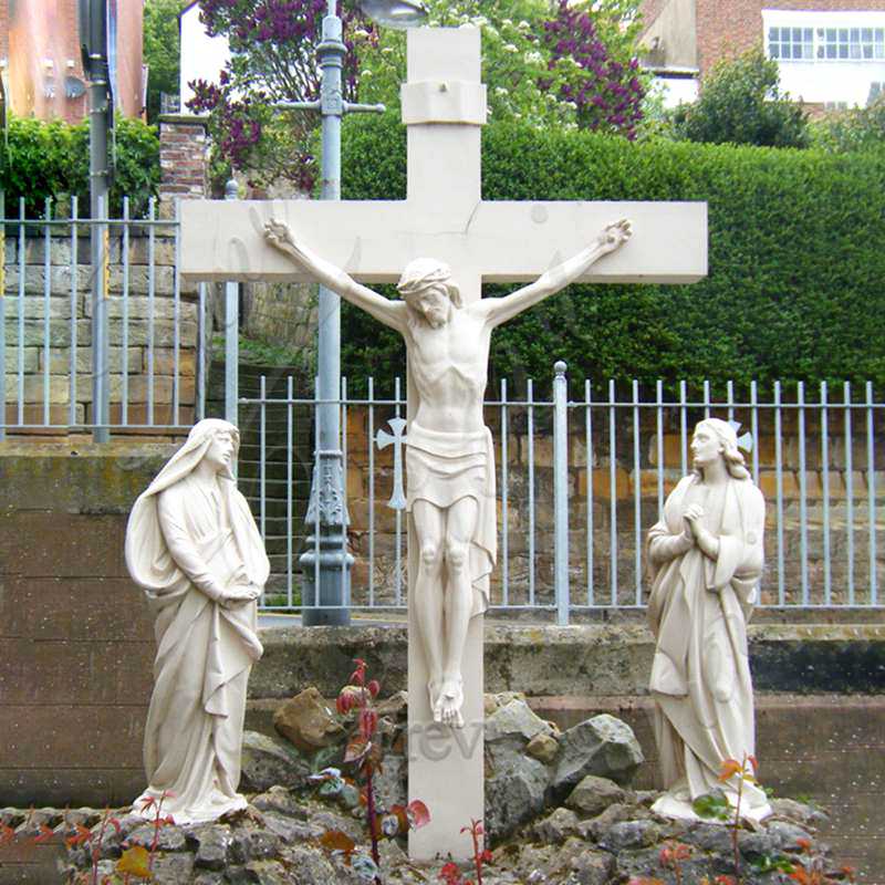 jesus on the cross statue-Trevi Sculpture