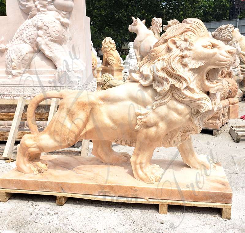 lion sculpture for garden-Trevi Sculpture