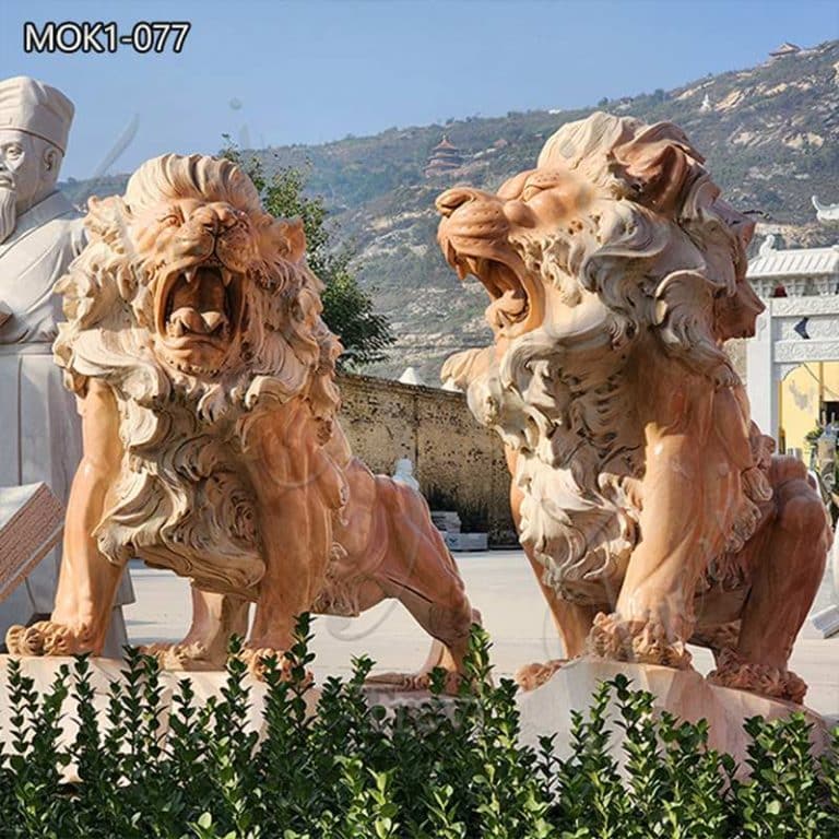 lion statue for garden-Trevi Sculpture