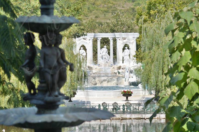 marble water fountain-Trevi Sculpture