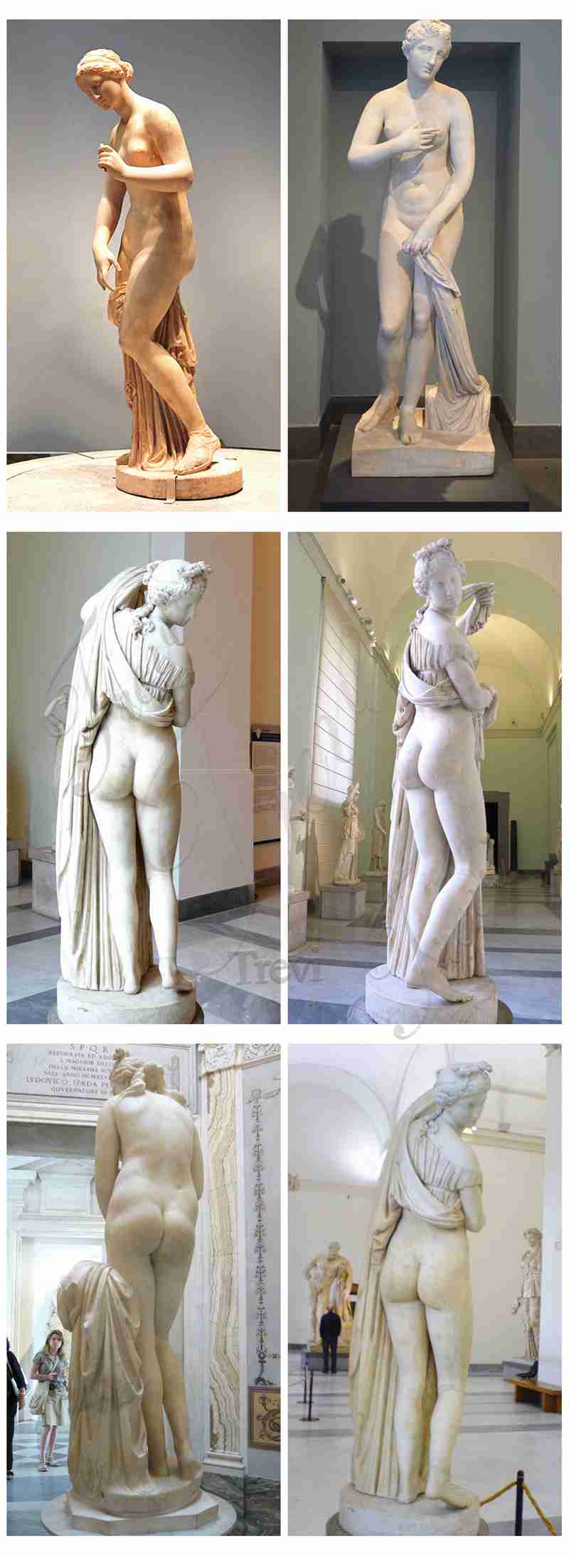 sculpture of Aphrodite-Trevi Sculpture