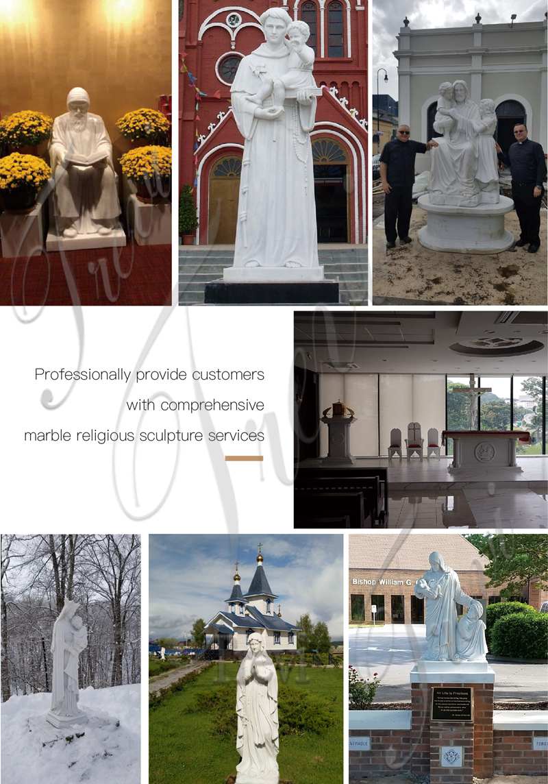 customer feedback for marble religious statues-Trevi Statue