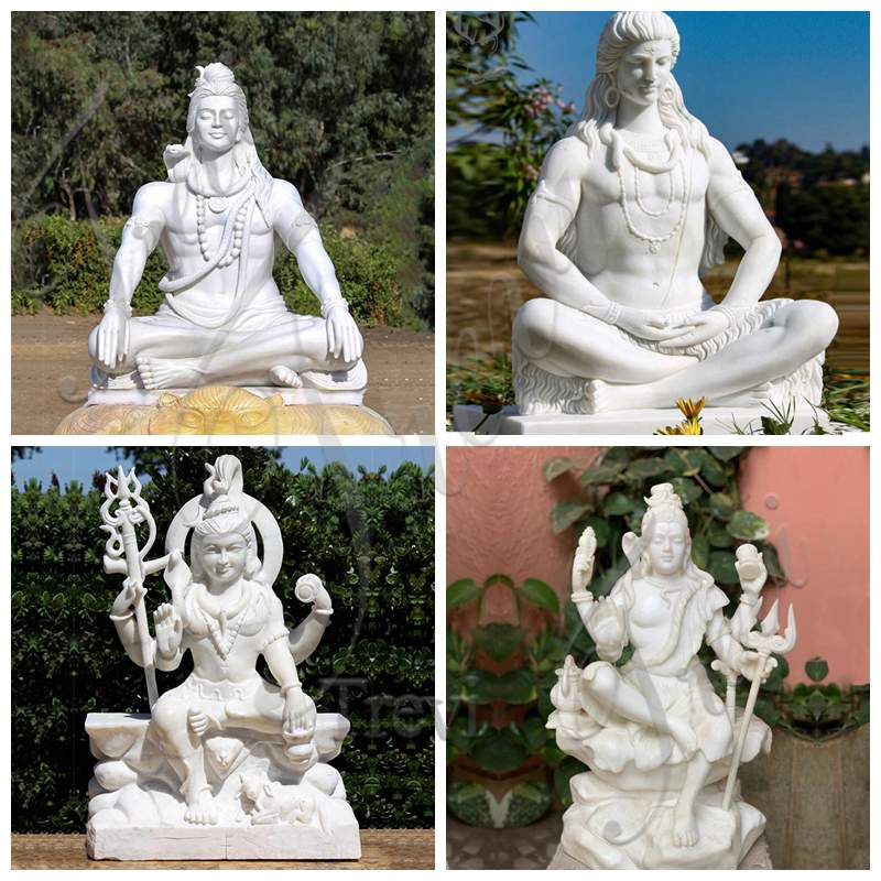 marble Shiva statue-Trevi Statue