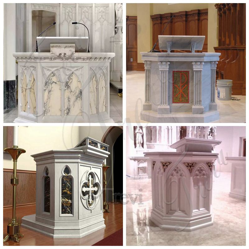 marble pulpits for sale-Trevi Sculpture