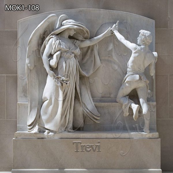 Stunningly Beautiful Marble Relief Sculpture for Home MOK1-108