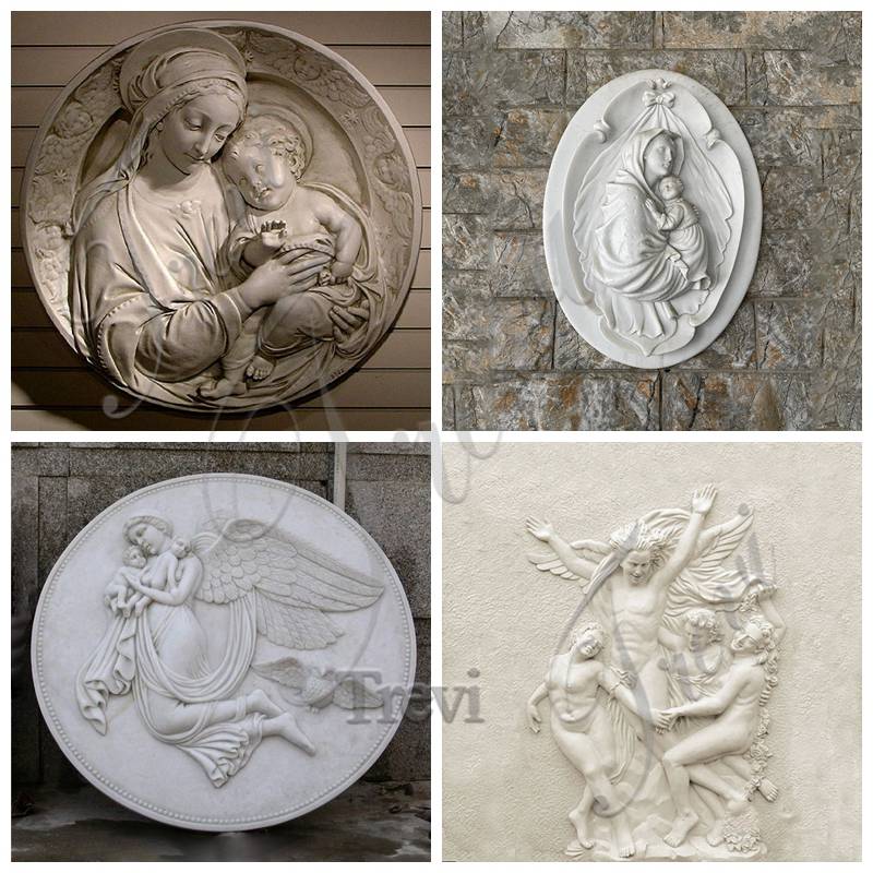 relief wall art-Trevi Statue