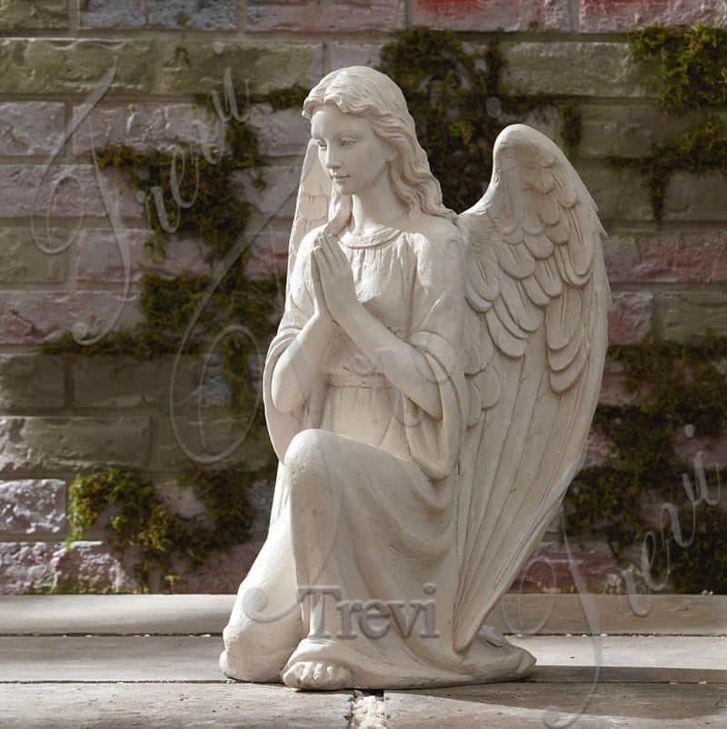 beautiful kneeling angel statue for sale -Trevi Statue