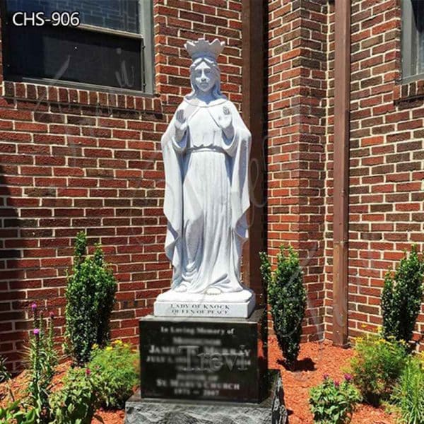 Marble Our Lady of Knock Statue Factory Supplier CHS-906