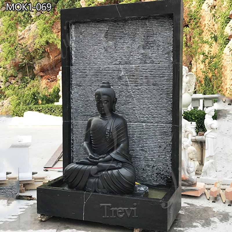 sitting Buddha statue for outdoor-Trevi Statue