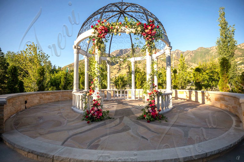 wedding gazebo-Trevi Sculpture