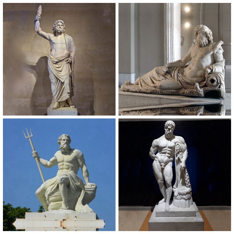 Greek god statues-Trevi Statue