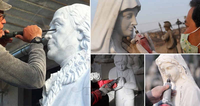 excellent carving artisans for carving the marble religious statues-Trevi Statue