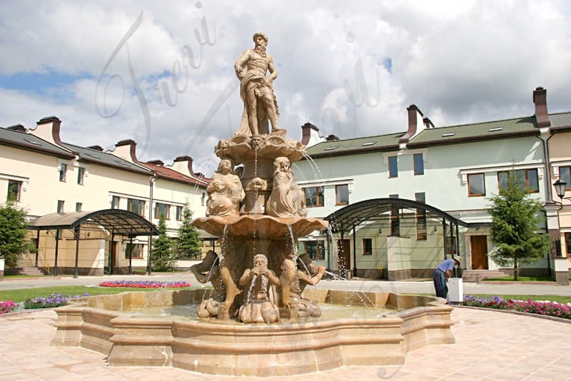 large marble fountain for sale-Trevi Statue