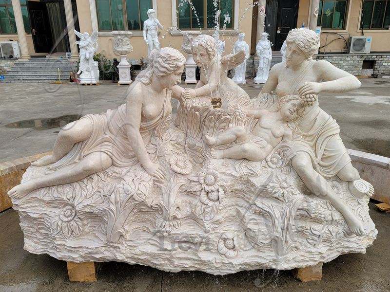 marble fountains for sale-Trevi Statue