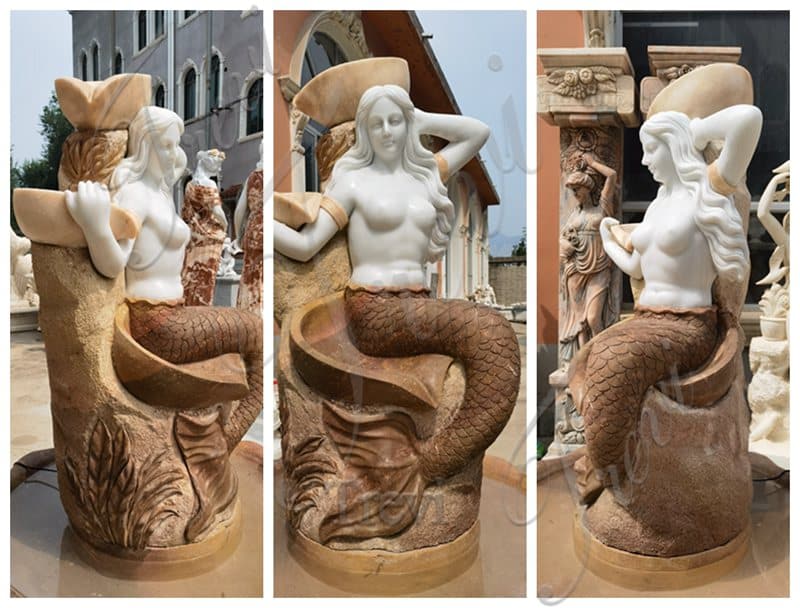 marble mermaid statue fountain for sale-Trevi Statue