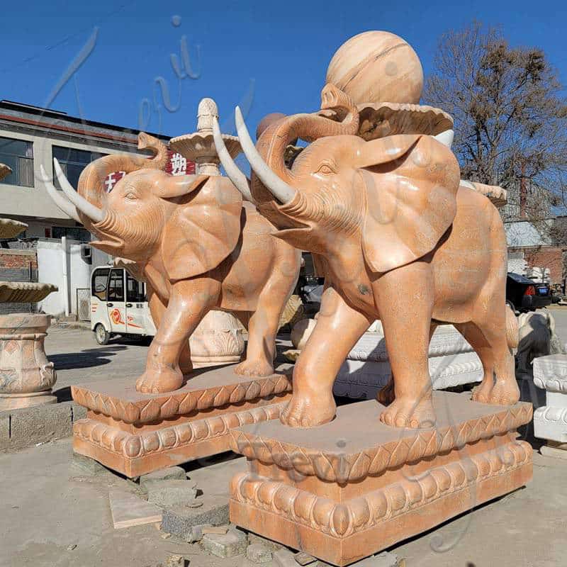 marble elephant statues-Trevi Statue
