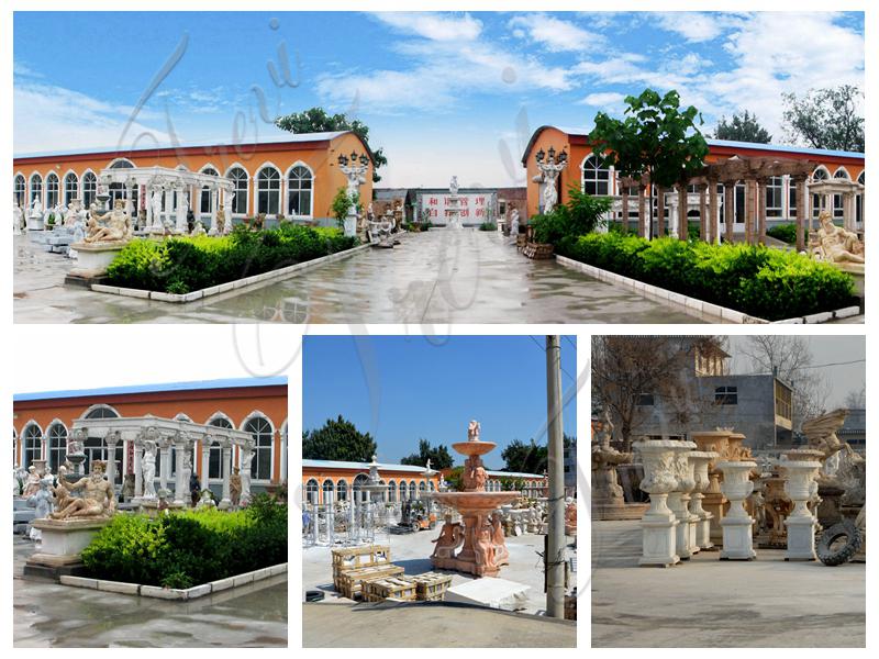 production sites for making marble religious statues