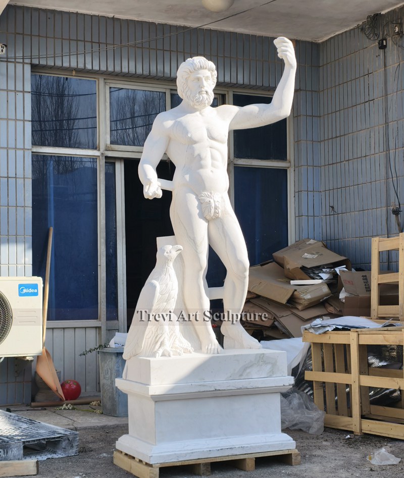 6 feet zeus greek god statue garden decor for sale