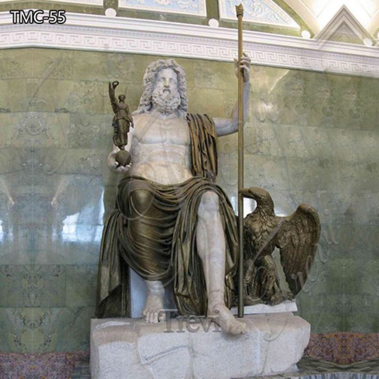Roman statue of Jupiter-Trevi Statue