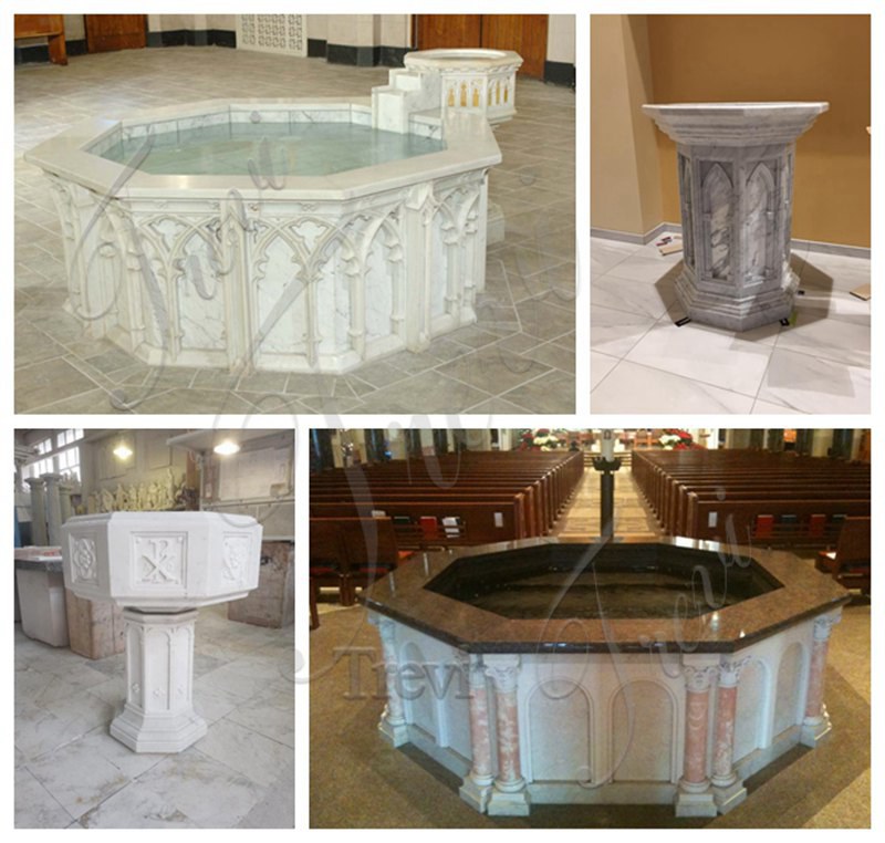baptismal font design-Trevi Statue