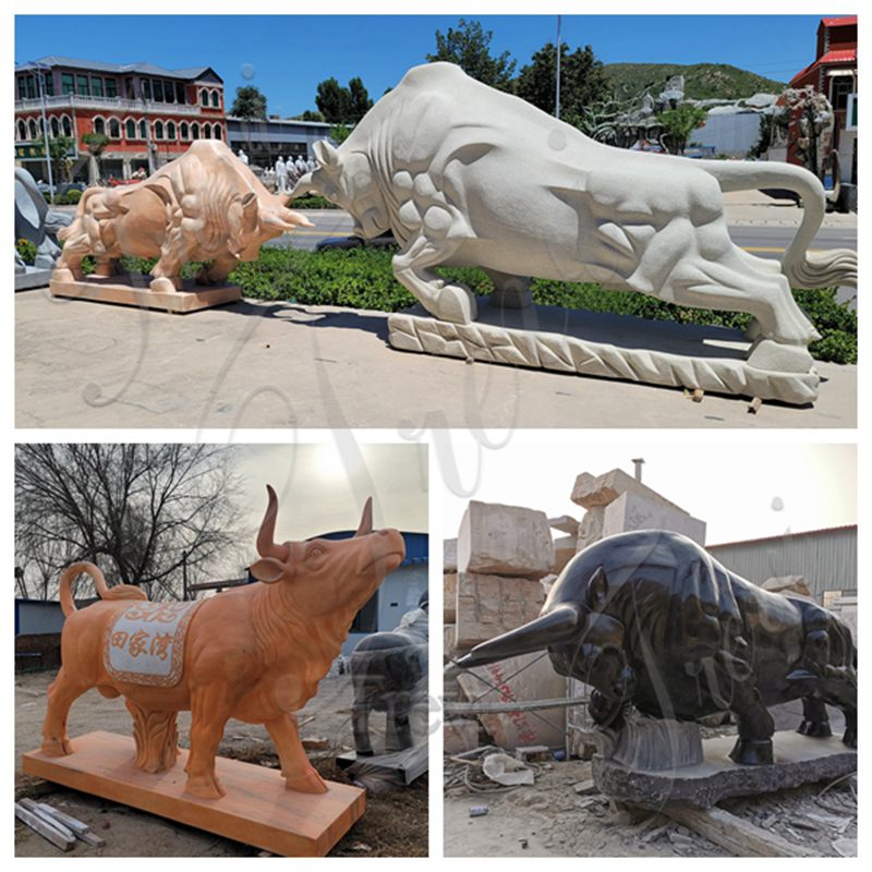 different material choices for the life size bull statue-Trevi Statue