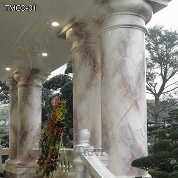 High-Quality Marble Columns for Home for Sale TMCO-01