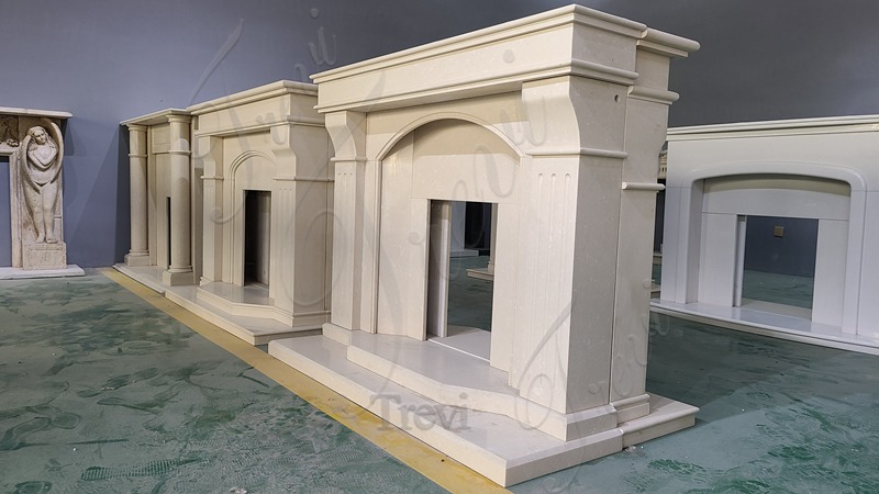 mass production for marble fireplaces-Trevi Statue