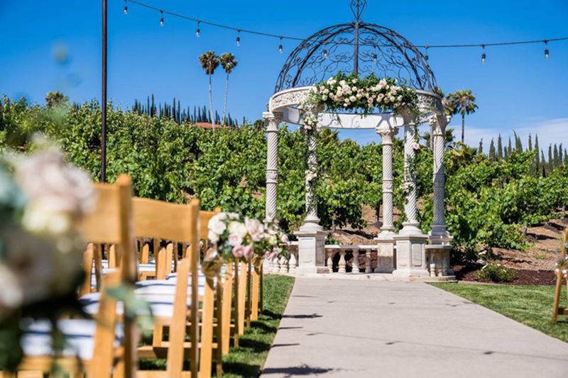 white marble gazebo