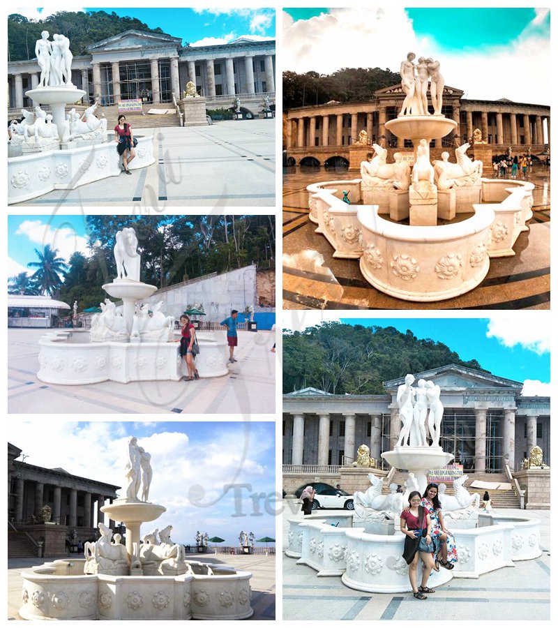 Traditional fountain-Trevi Art Sculpture