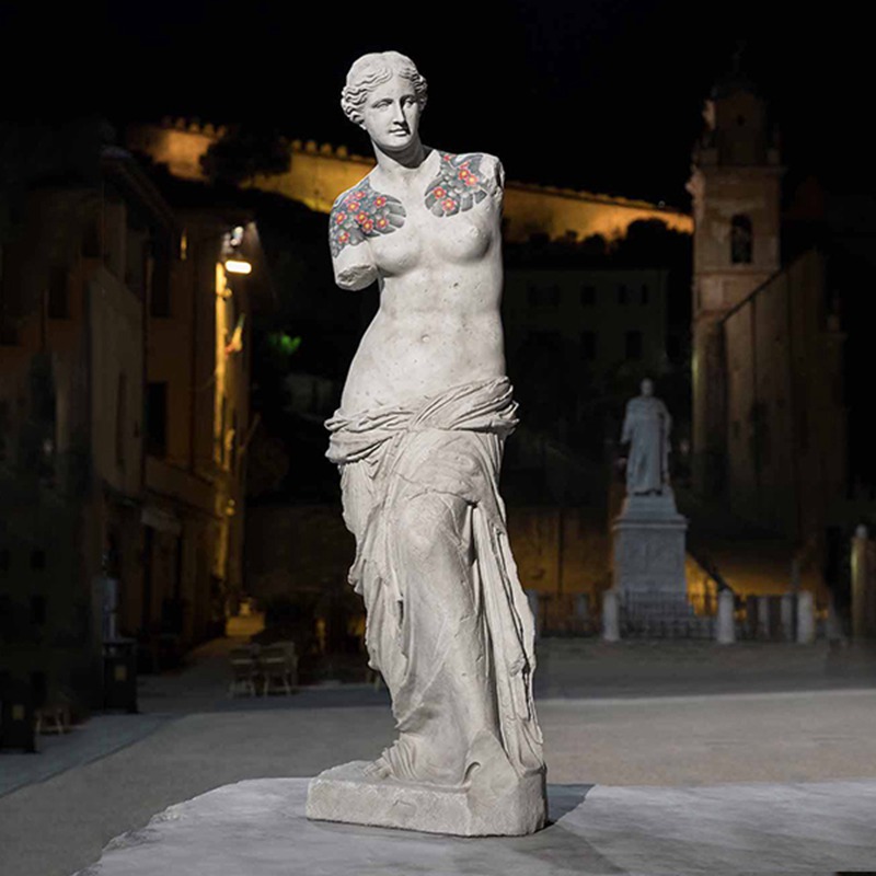 marble sculpture-Trevi statue