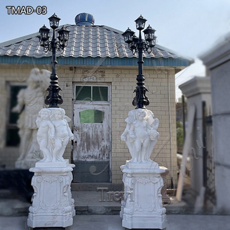 marble statue lamp-Trevi Statue