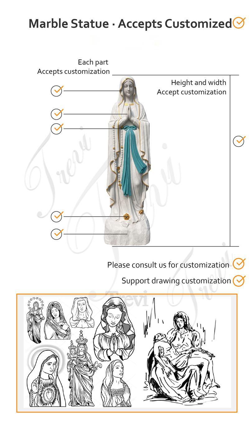 Custom Virgin Mary Sculpture for You