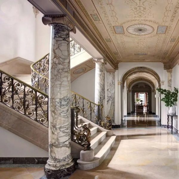 Why Marble is the Preferred Material for Columns: Exploring the Advantages and History of Marble Columns
