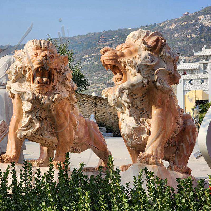 4. Majestic Lion Statue