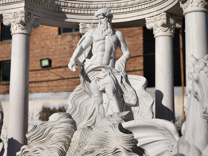 Oceanus Statue Greek Poseidon