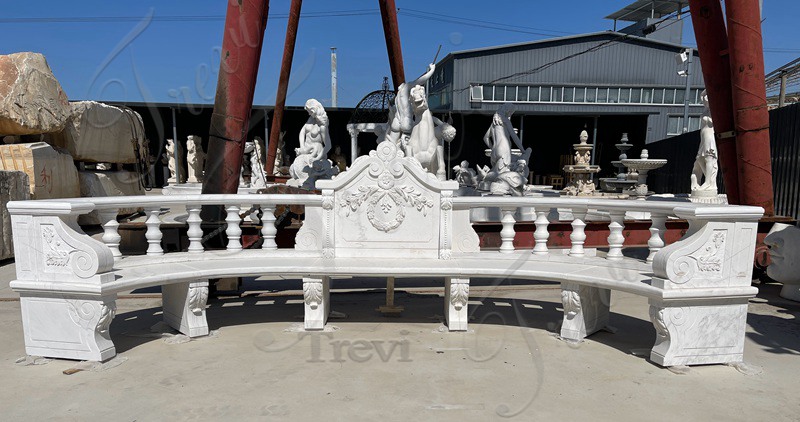 marble bench for sale-Trevi Statue