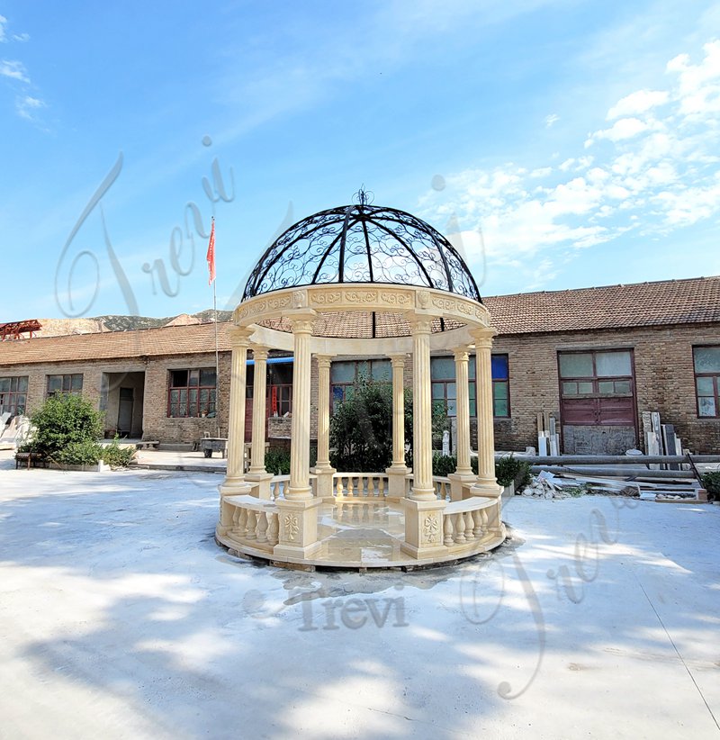 marble column gazebo