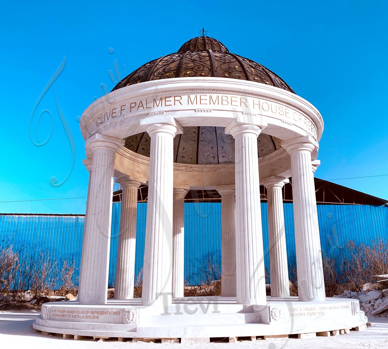 marble gazebo outdoor